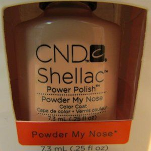 CND Shellac Brand Color Coat “Powder My Nose” .25 oz